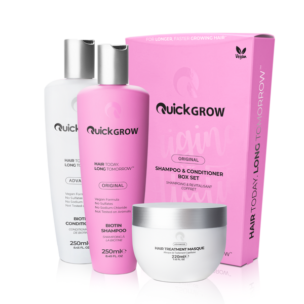 Quick Grow 250ml Biotin Box Set