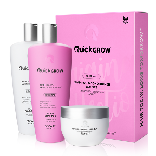 Quick Grow 500ml Biotin Box Set