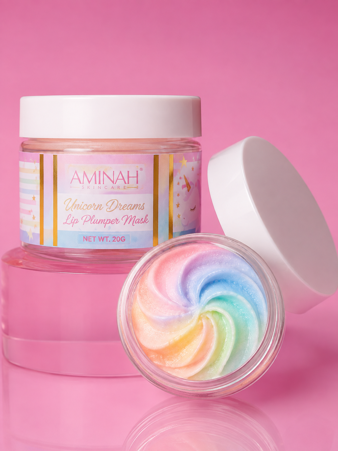 Aminnah Unicorn Dreams Lip Plumper Mask