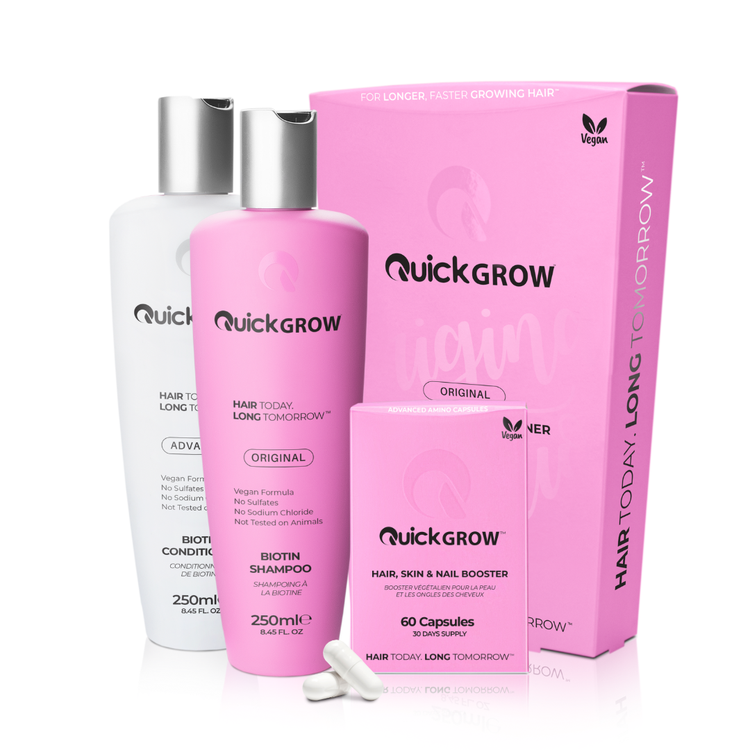 250ml Original Shampoo + Conditioner + Capsules Bundle