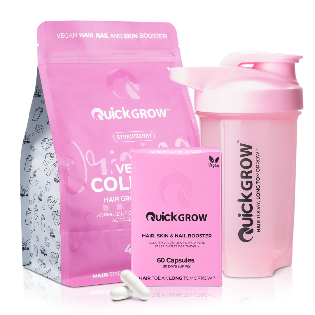 450g Strawberry Collagen + Capsules + Shaker Bundle