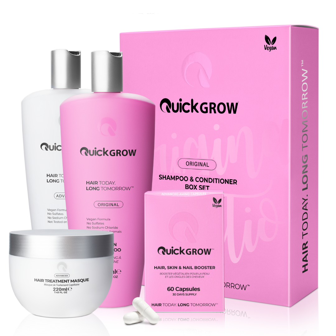 500ml Original Shampoo + Conditioner + Capsules + Masque Bundle